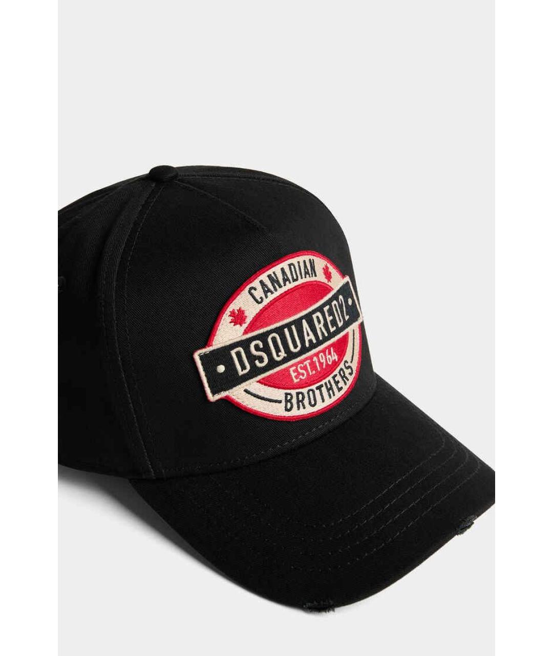 DSQUARED2 Черная кепка/бейсболка, фото 5