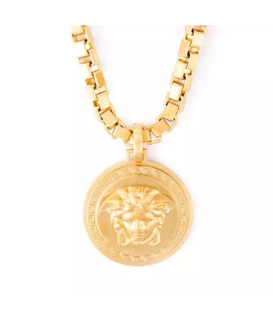 VERSACE Золотая латунная цепочка/подвеска, фото 7
