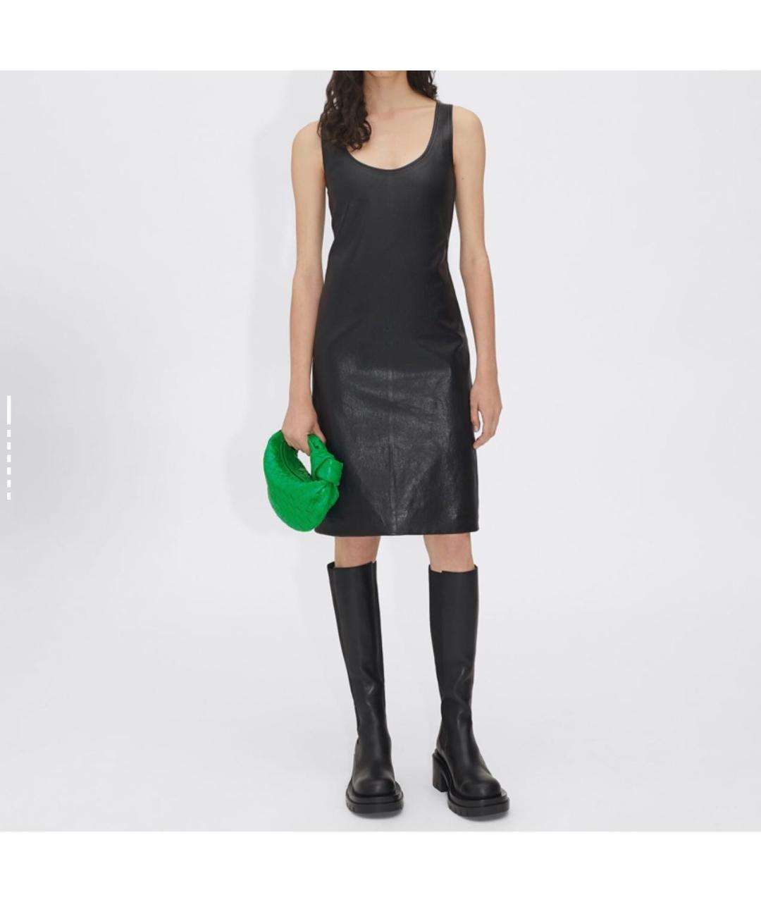 BOTTEGA VENETA Зеленая кожаная сумка с короткими ручками, фото 6