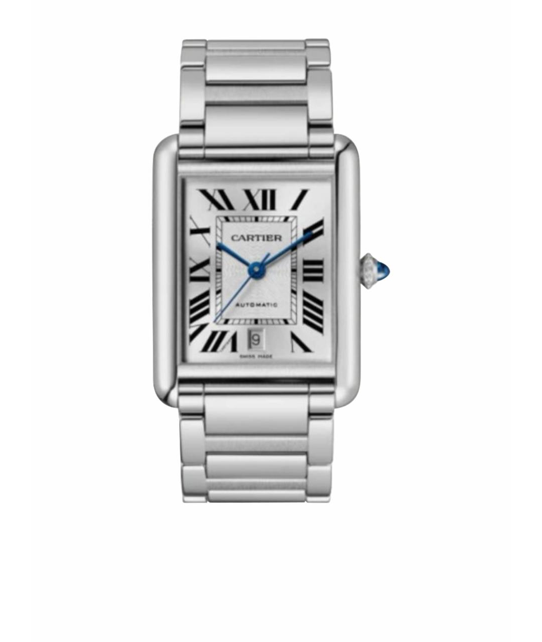 CARTIER Серебряные часы, фото 1