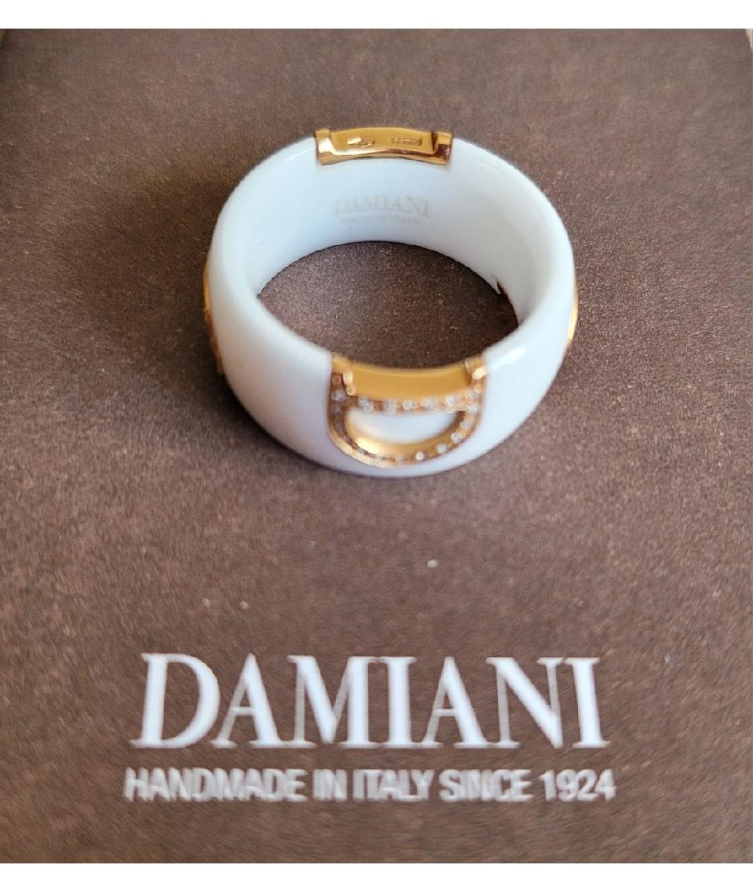 DAMIANI Белое кольцо из розового золота, фото 4