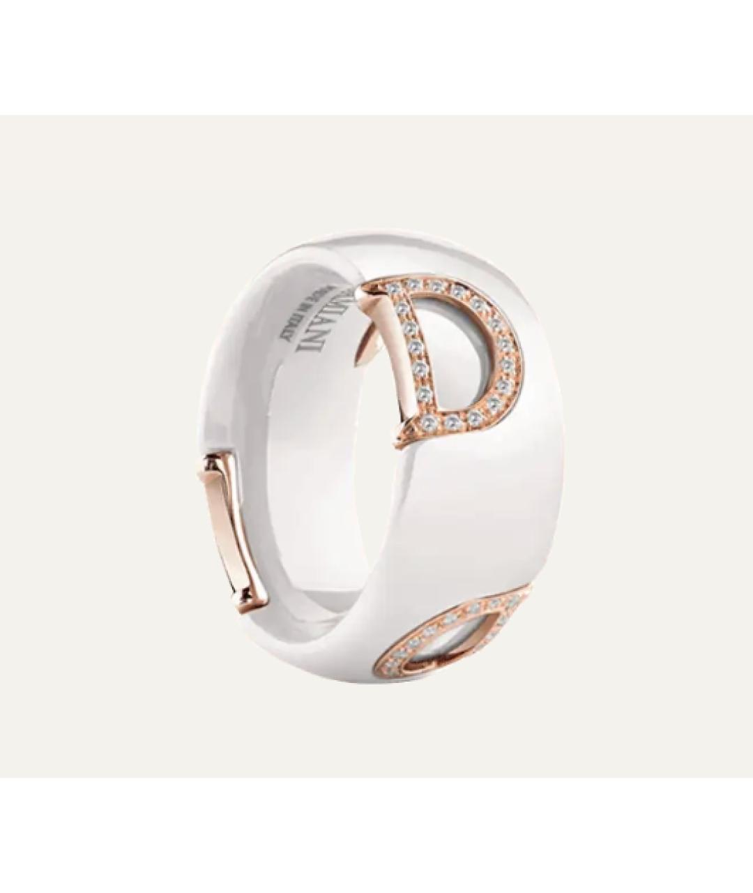 DAMIANI Белое кольцо из розового золота, фото 9