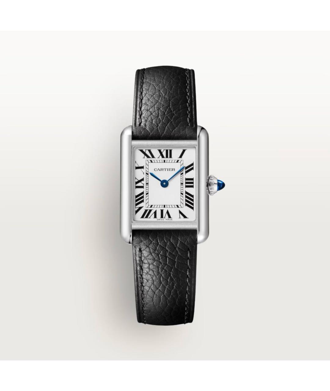 CARTIER Черные часы, фото 3