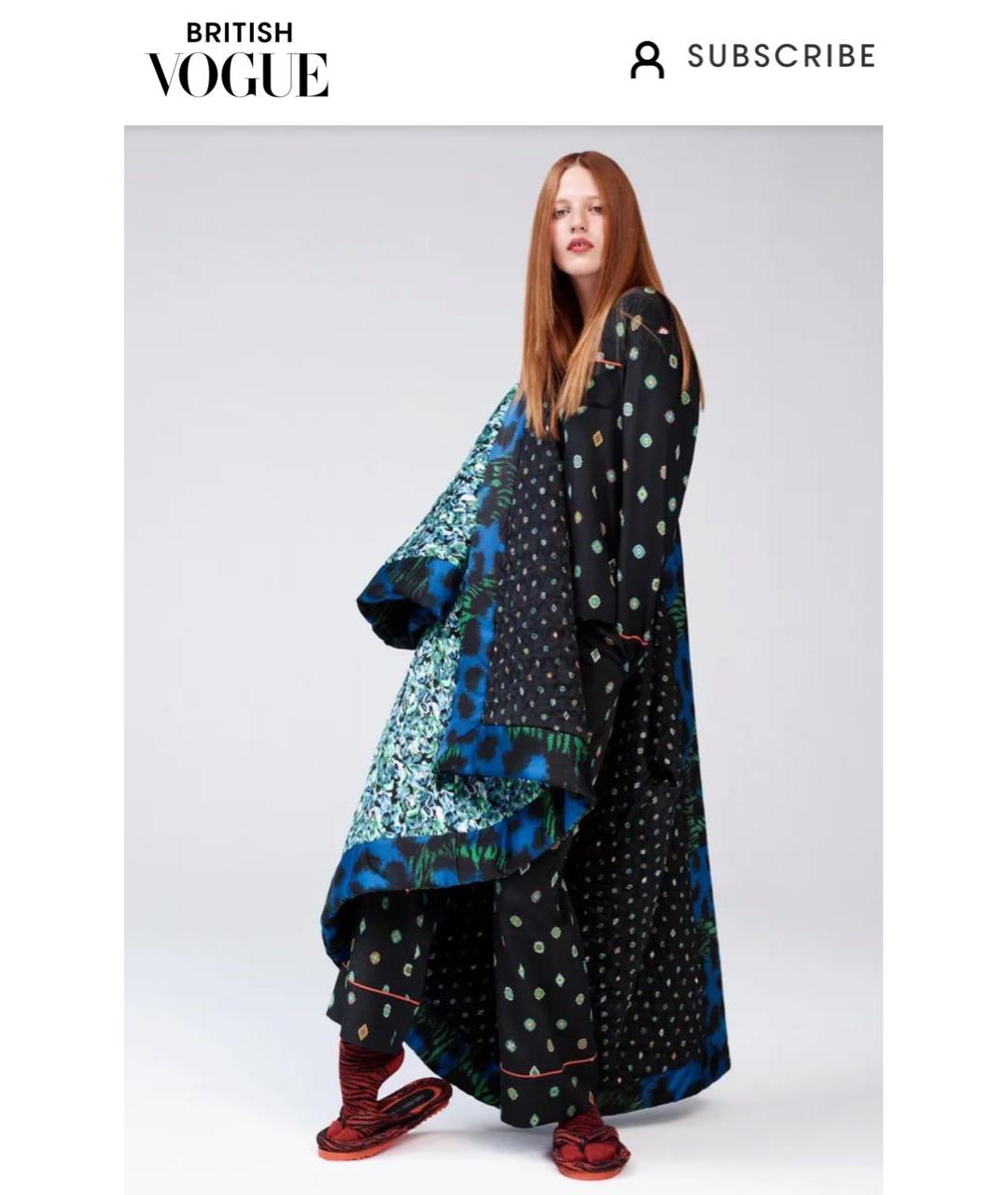 KENZO Темно-синий хлопковый костюм с брюками, фото 7