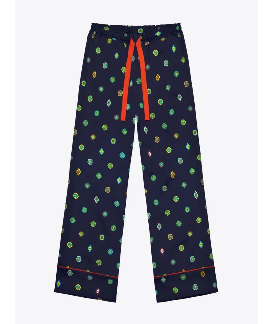 KENZO Темно-синий хлопковый костюм с брюками, фото 6