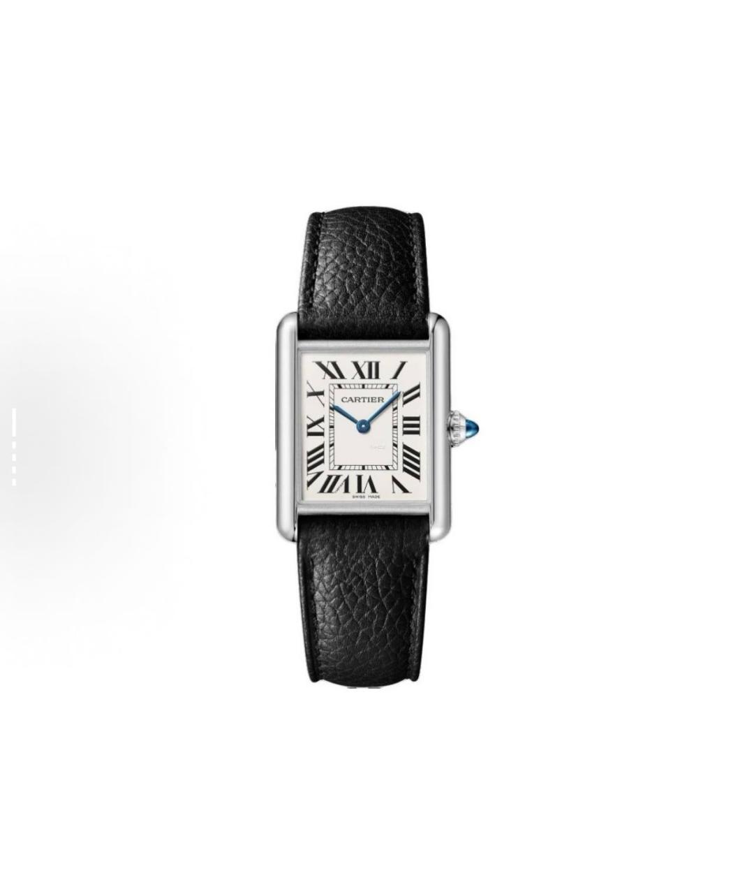 CARTIER Черные часы, фото 2