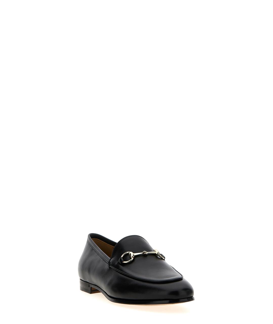 GUCCI Черные кожаные лоферы, фото 2