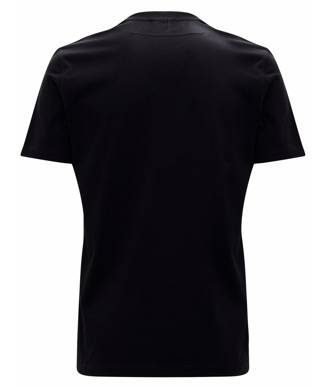 GIVENCHY Черная хлопковая футболка, фото 2
