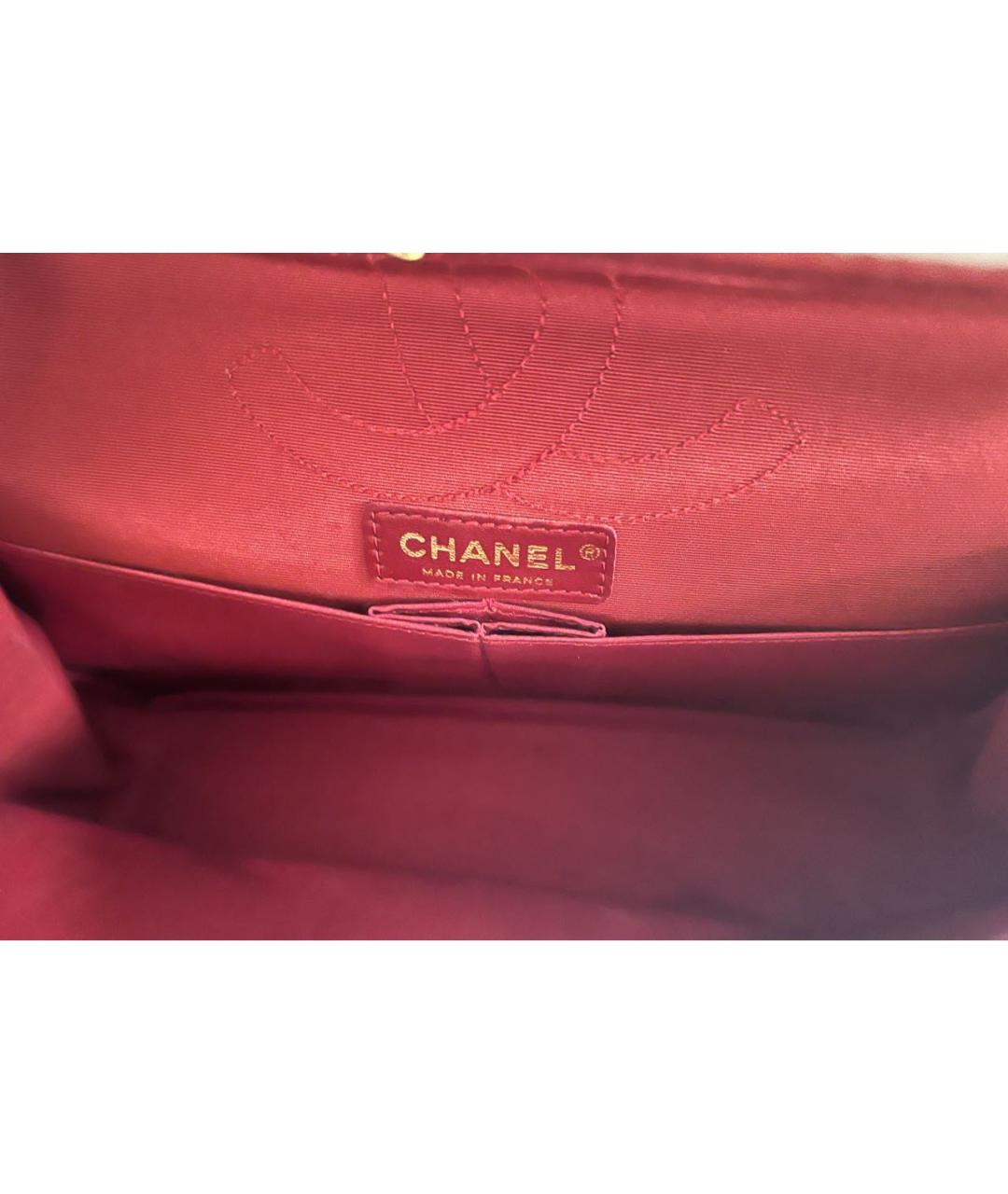CHANEL Белая шерстяная сумка через плечо, фото 4