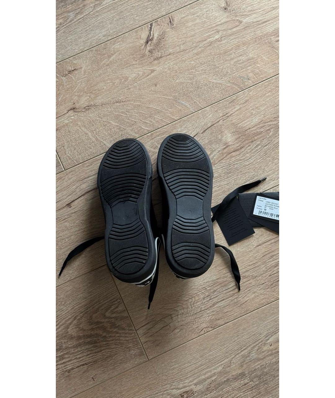 3.1 PHILLIP LIM Черные кожаные кеды, фото 6