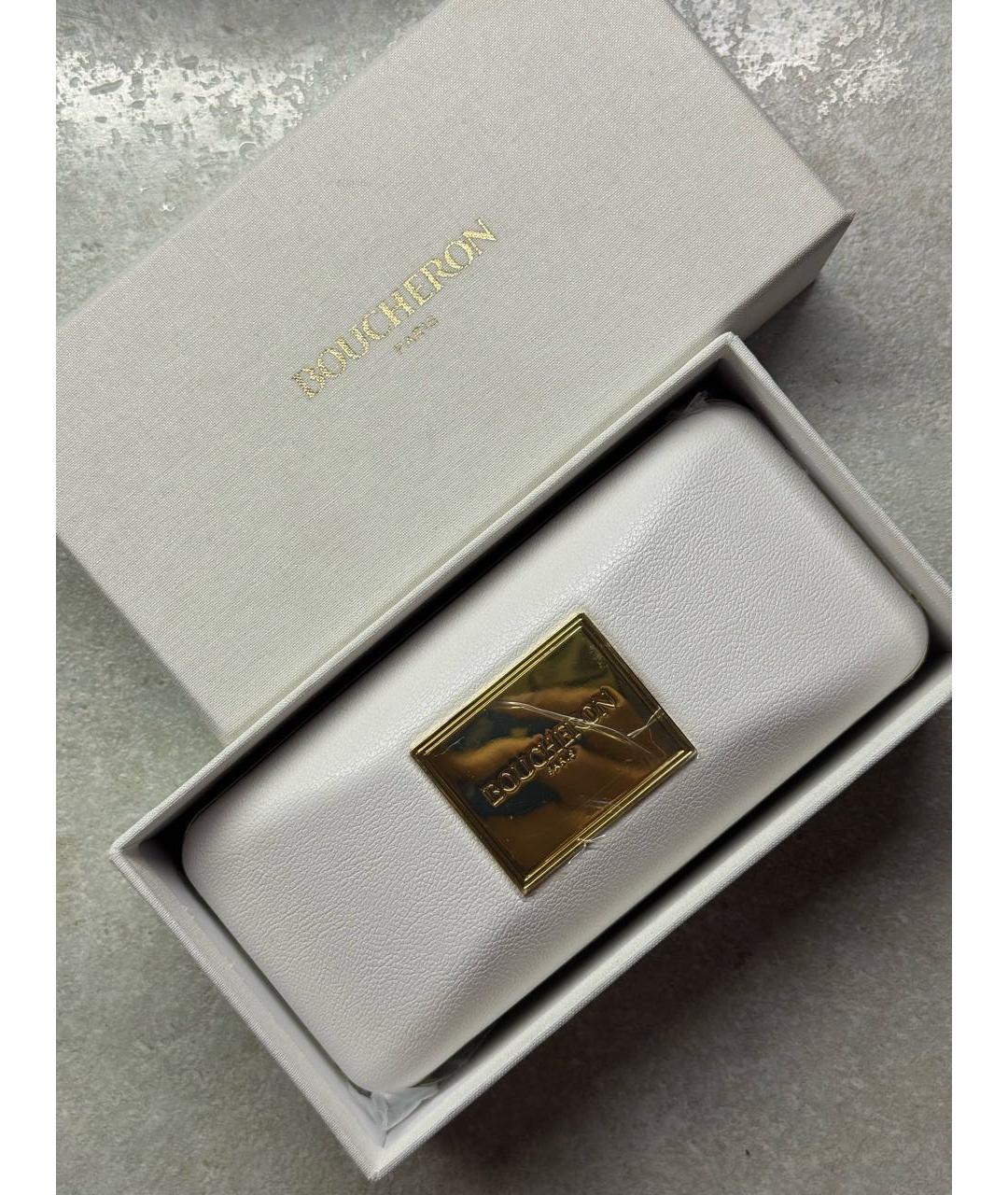 BOUCHERON Золотые металлические солнцезащитные очки, фото 3