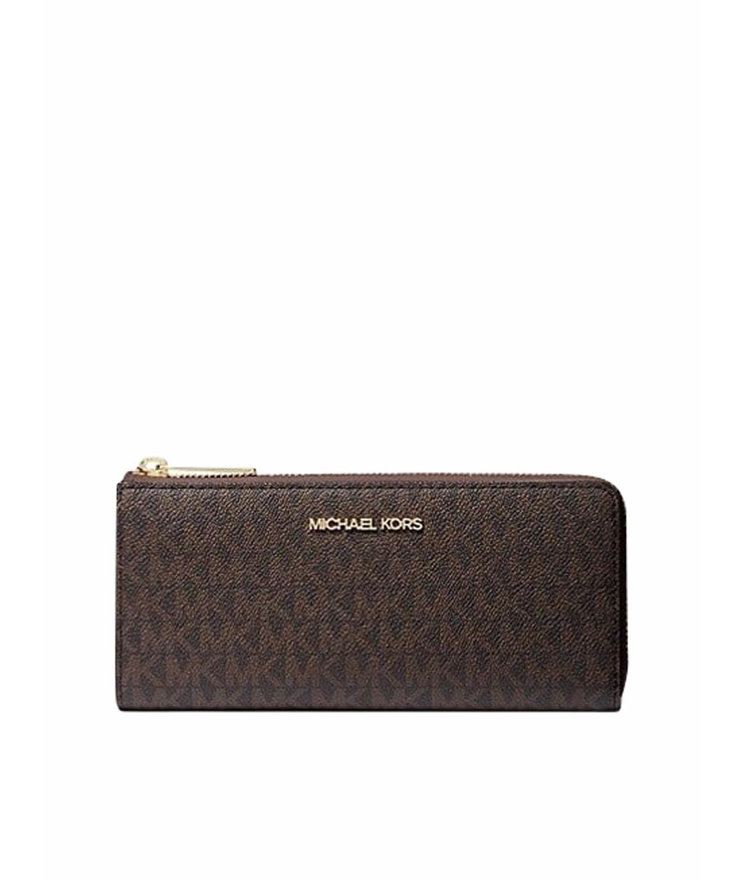 MICHAEL KORS Коричневый кошелек, фото 3