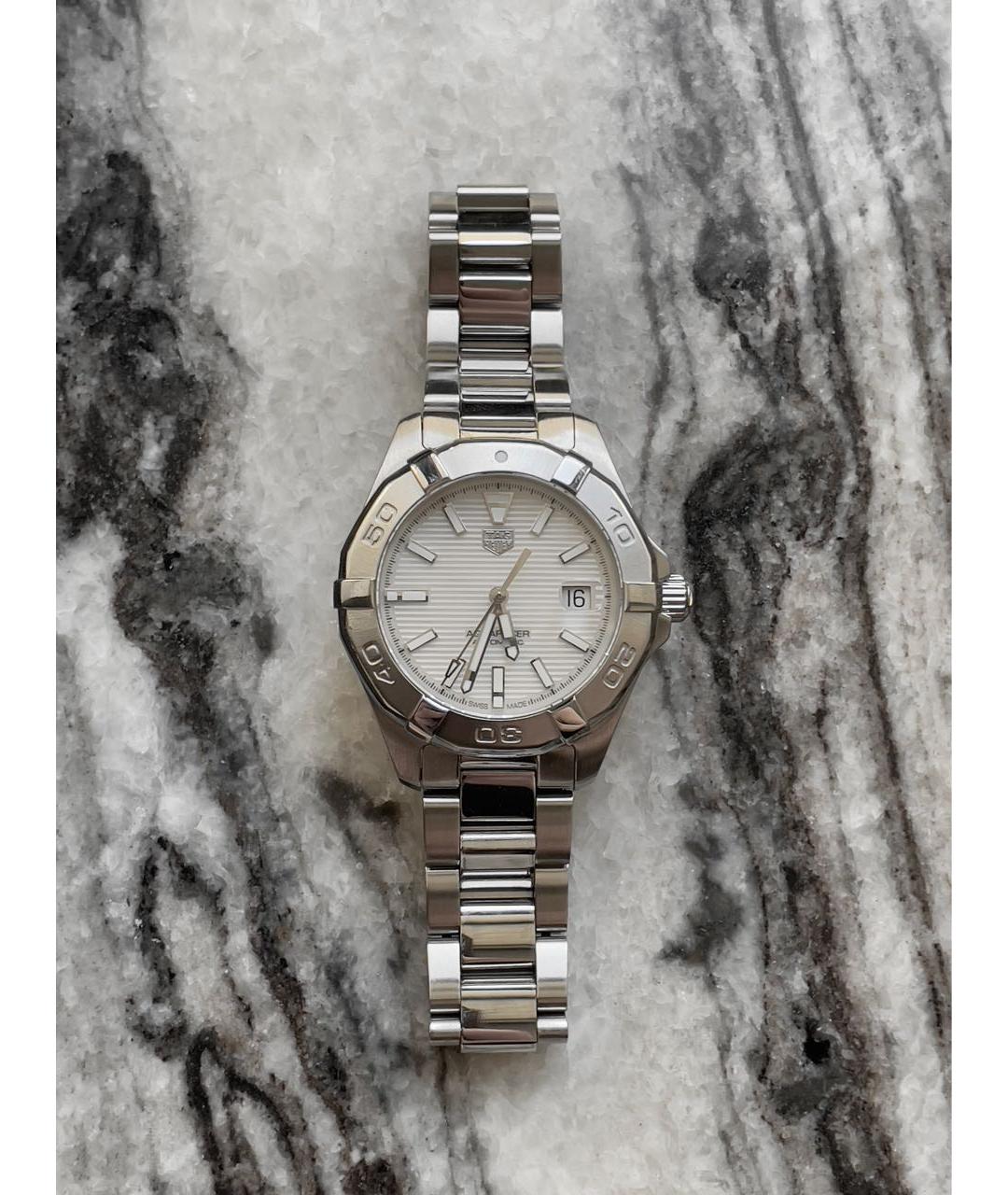 TAG HEUER Серебряные стальные часы, фото 2