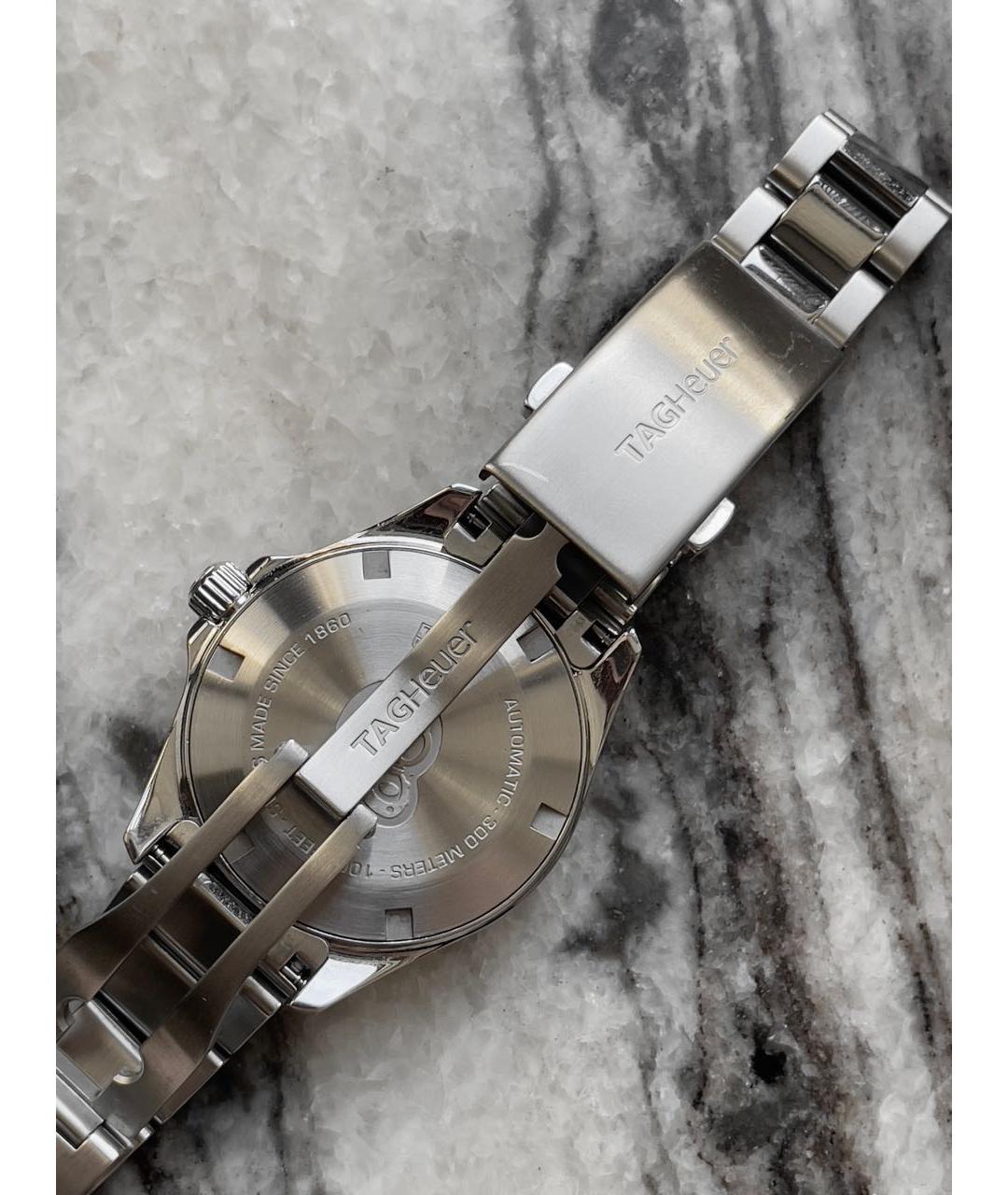 TAG HEUER Серебряные стальные часы, фото 8