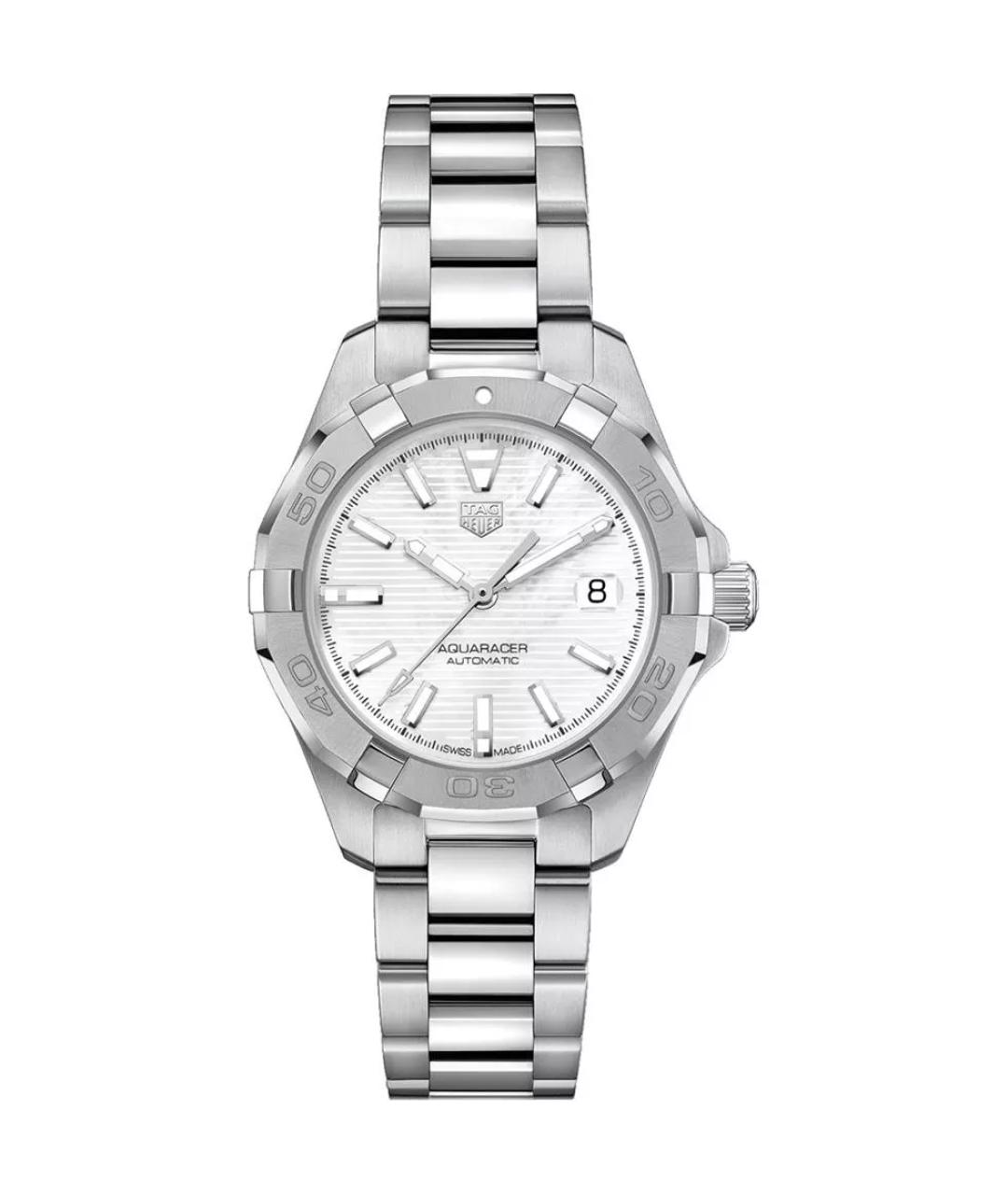 TAG HEUER Серебряные стальные часы, фото 1