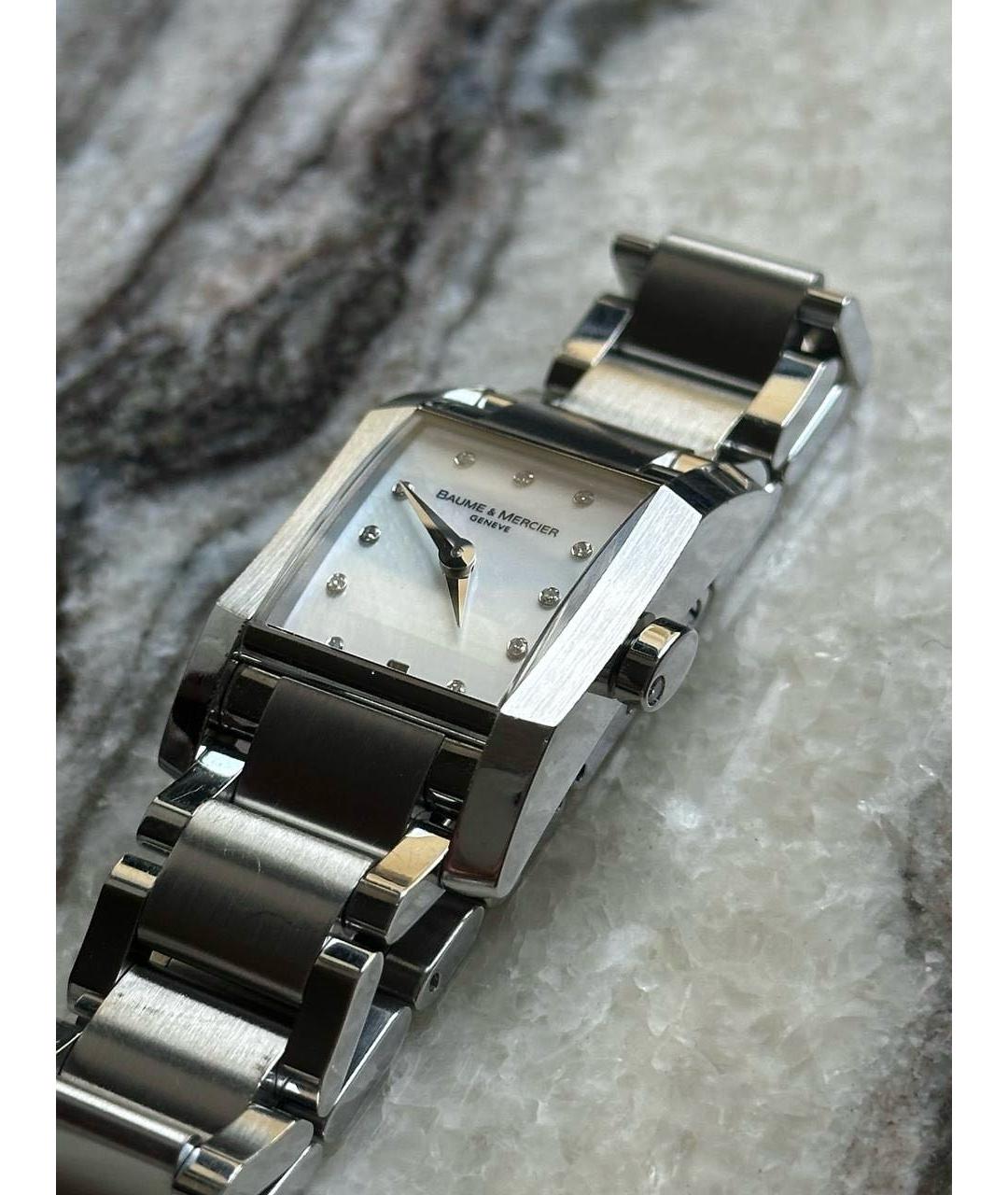 BAUME&MERCIER Серебряные металлические часы, фото 4