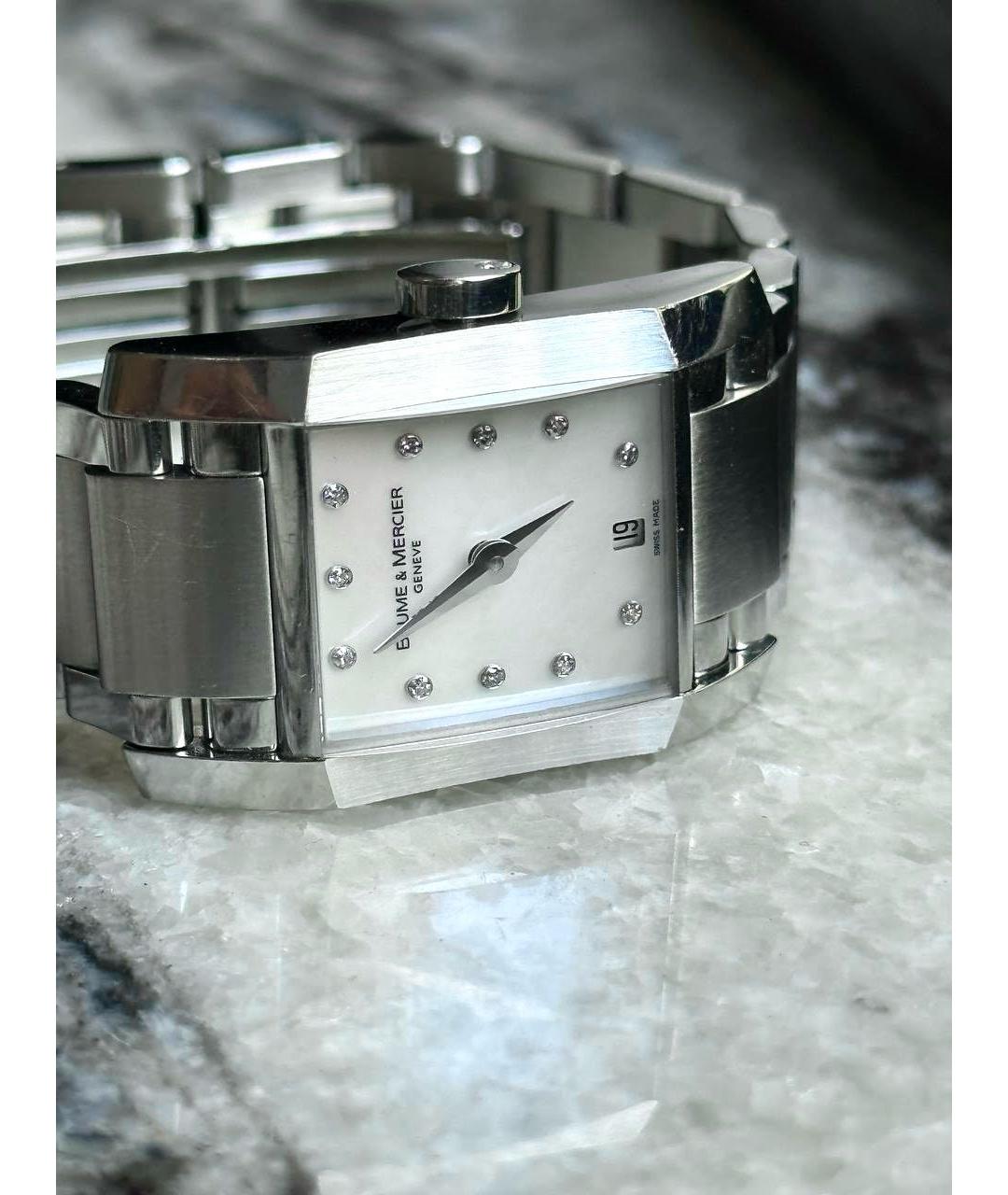 BAUME&MERCIER Серебряные металлические часы, фото 5