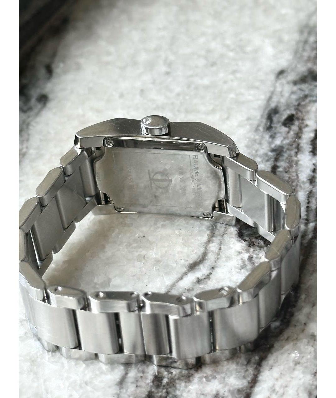 BAUME&MERCIER Серебряные металлические часы, фото 6
