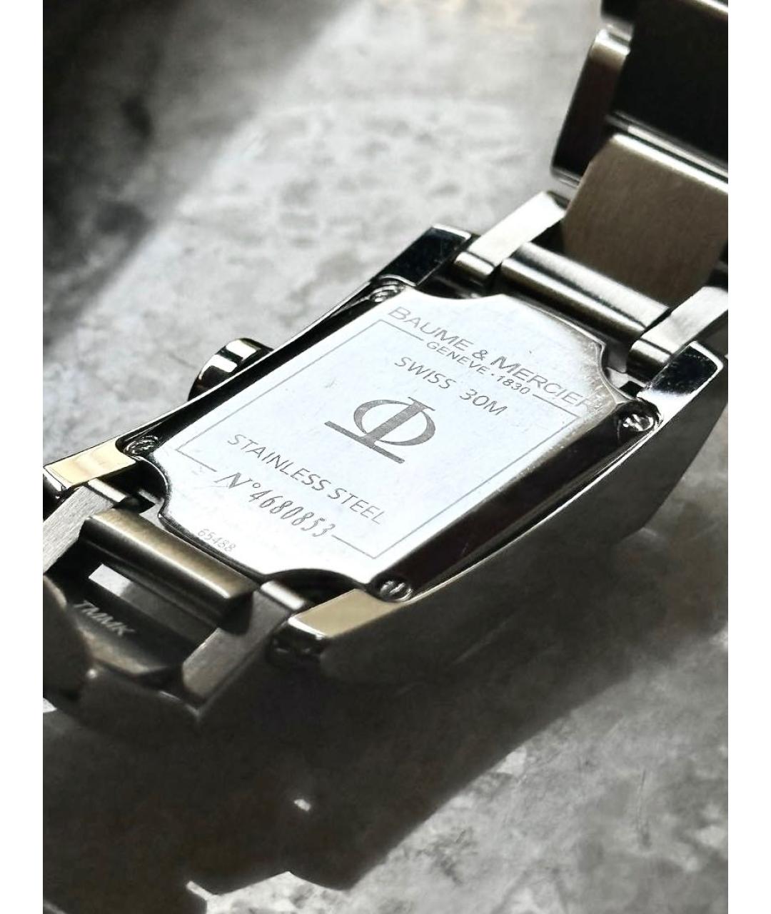 BAUME&MERCIER Серебряные металлические часы, фото 7