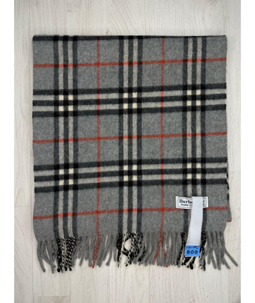 BURBERRY Мульти кашемировый платок, фото 7