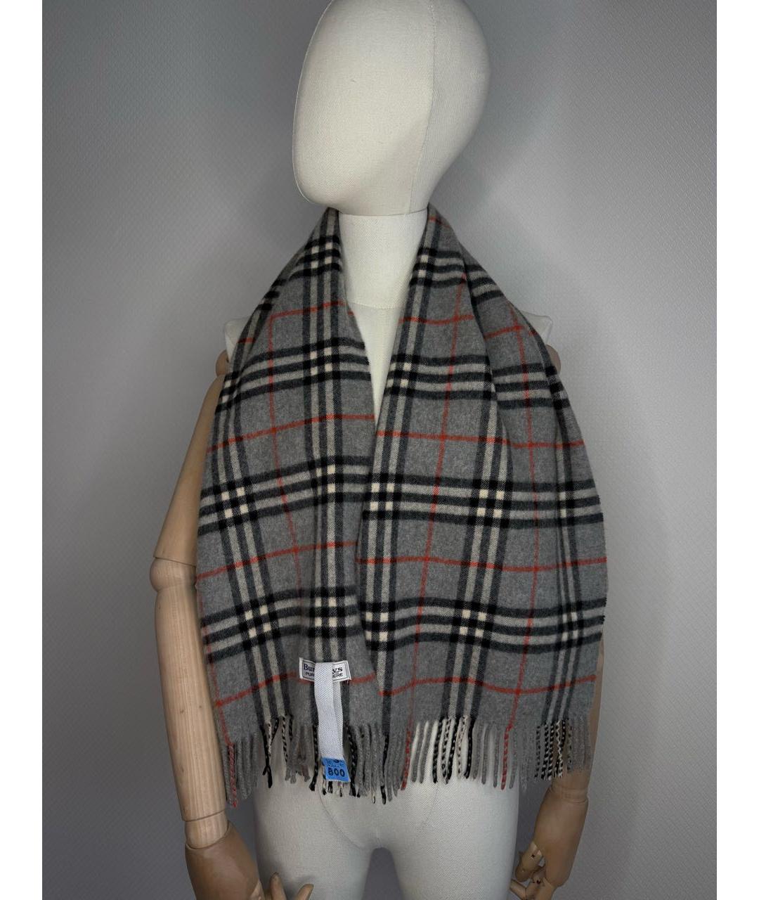 BURBERRY Мульти кашемировый платок, фото 3