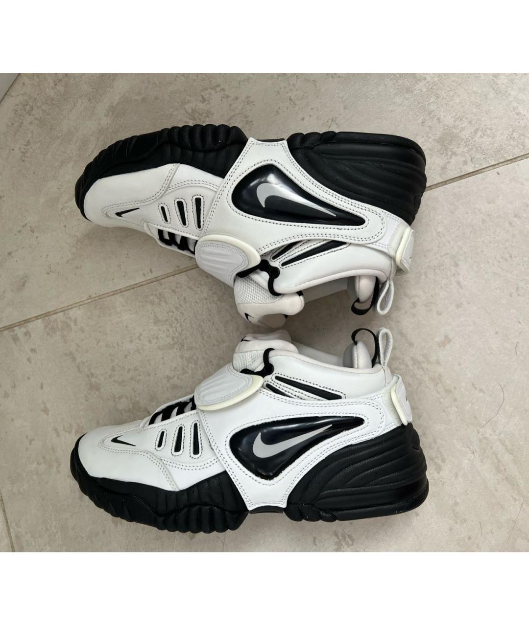 NIKE Белые кожаные кроссовки, фото 4