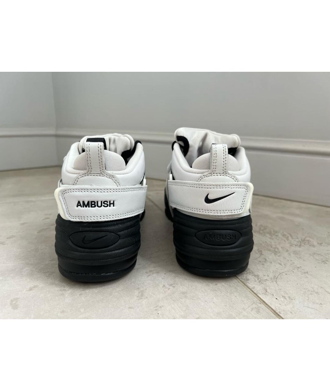 NIKE Белые кожаные кроссовки, фото 3