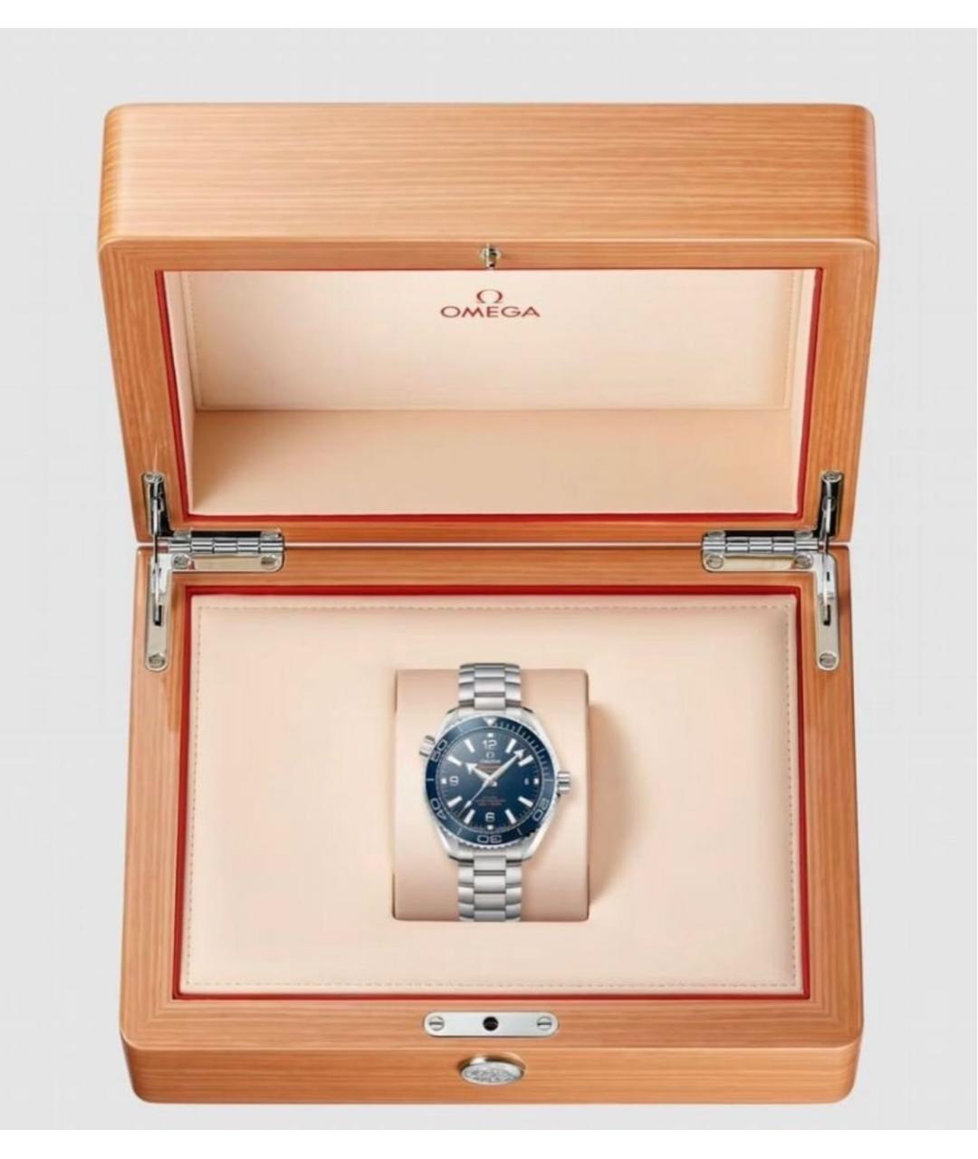 OMEGA Синие часы, фото 4