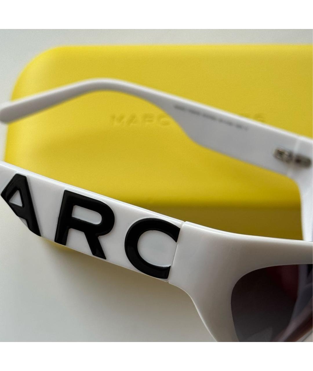MARC JACOBS Белые пластиковые солнцезащитные очки, фото 5