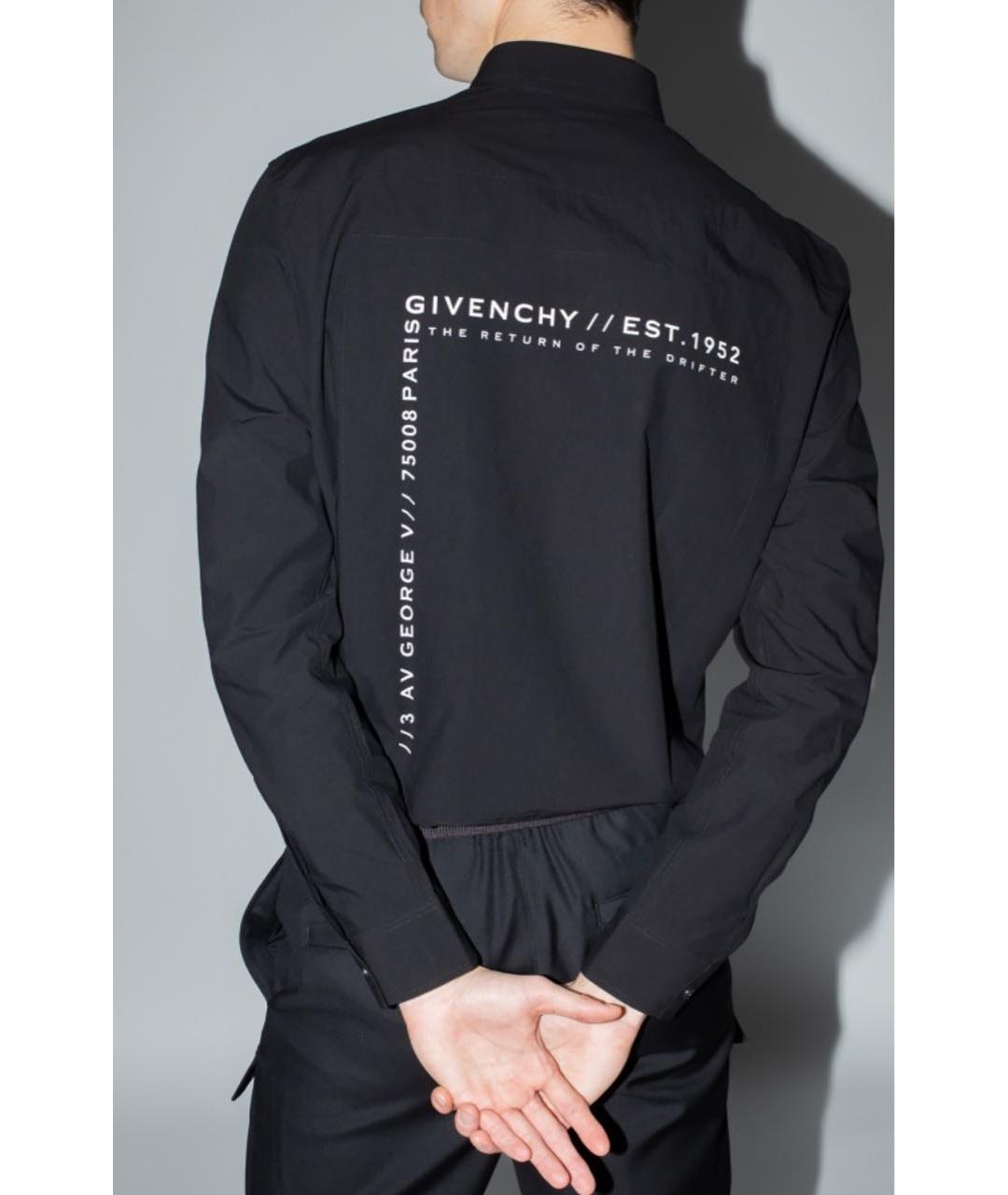 GIVENCHY Черная кэжуал рубашка, фото 4