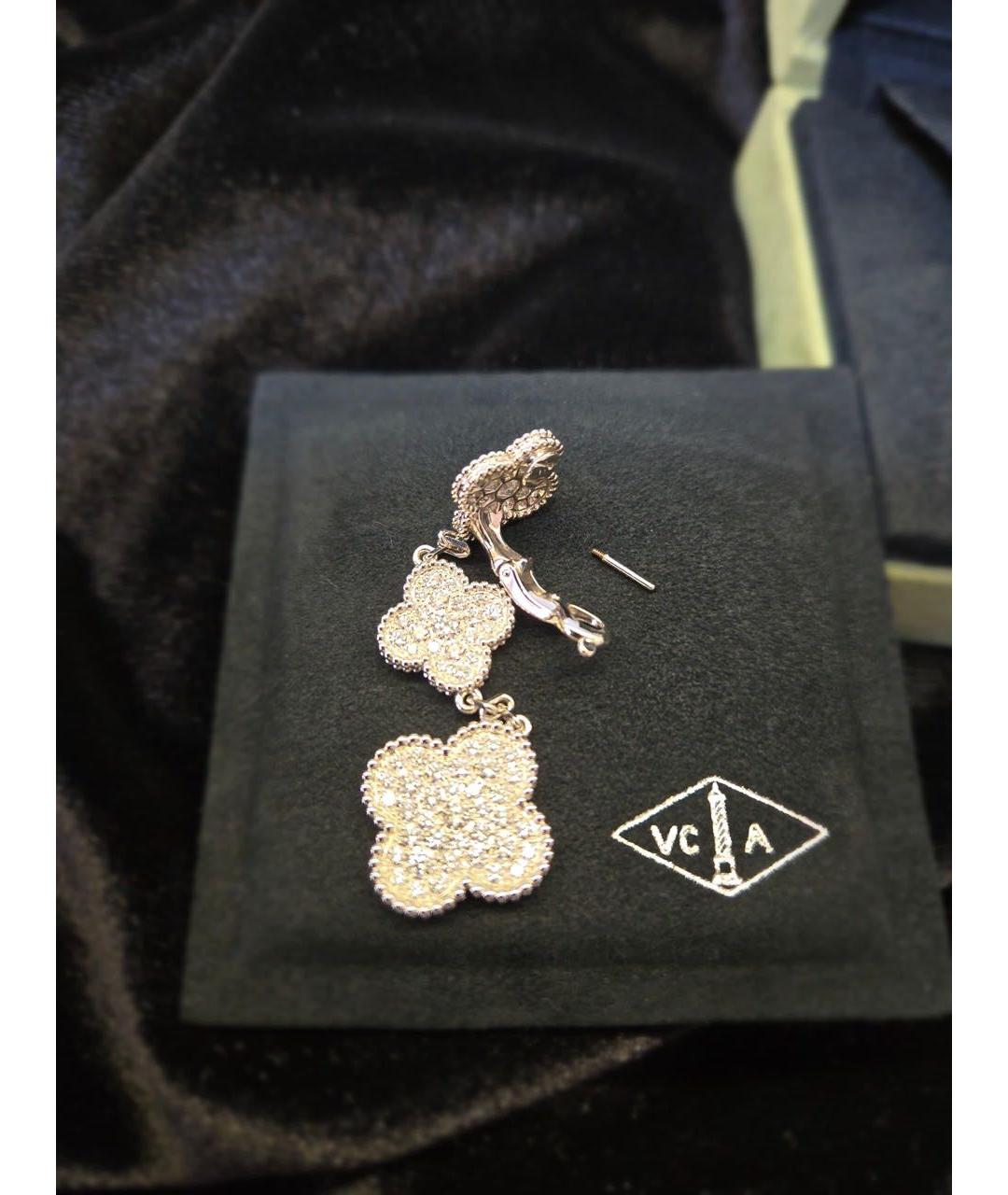 VAN CLEEF & ARPELS Серьги из белого золота, фото 3