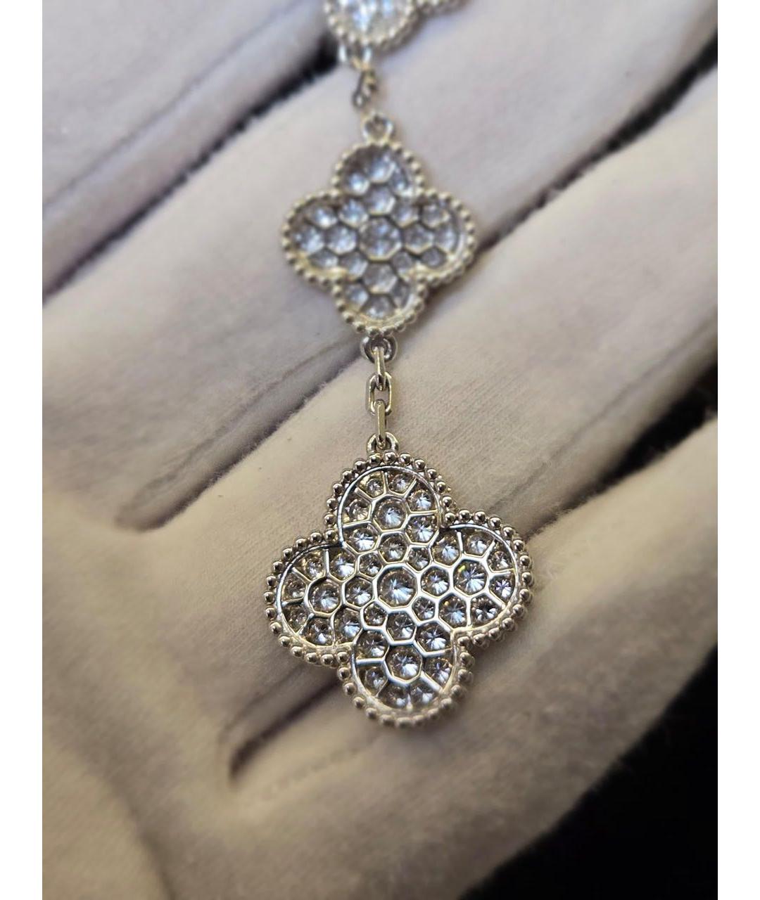 VAN CLEEF & ARPELS Серьги из белого золота, фото 4