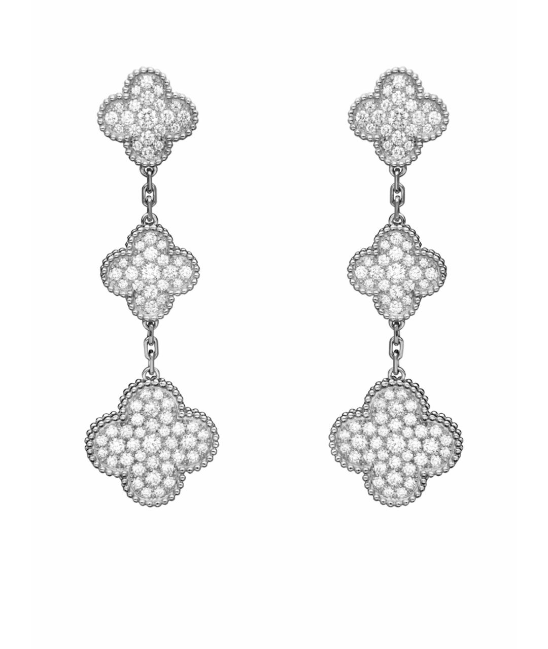VAN CLEEF & ARPELS Серьги из белого золота, фото 1