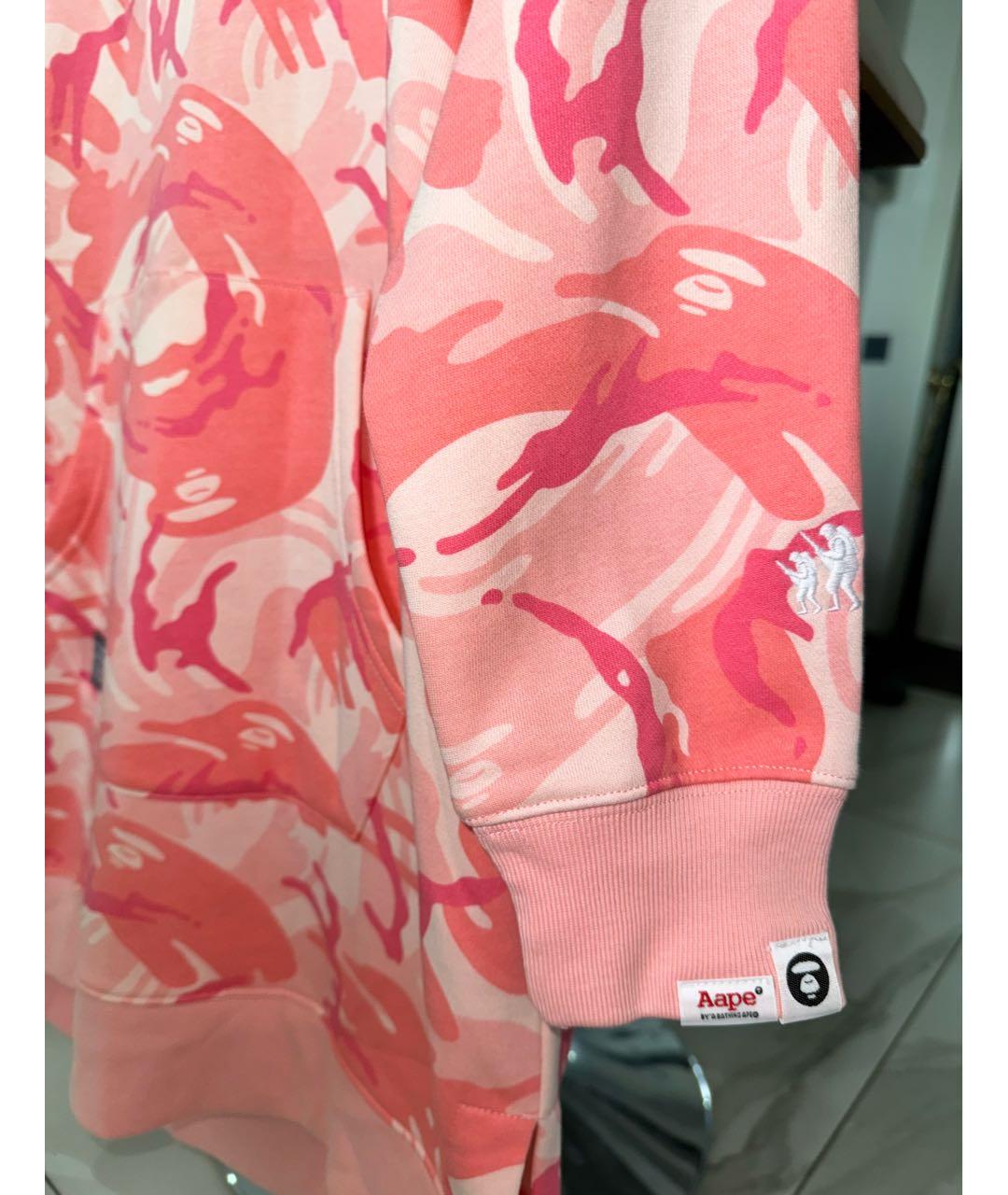 A BATHING APE Мульти хлопковое повседневное платье, фото 6