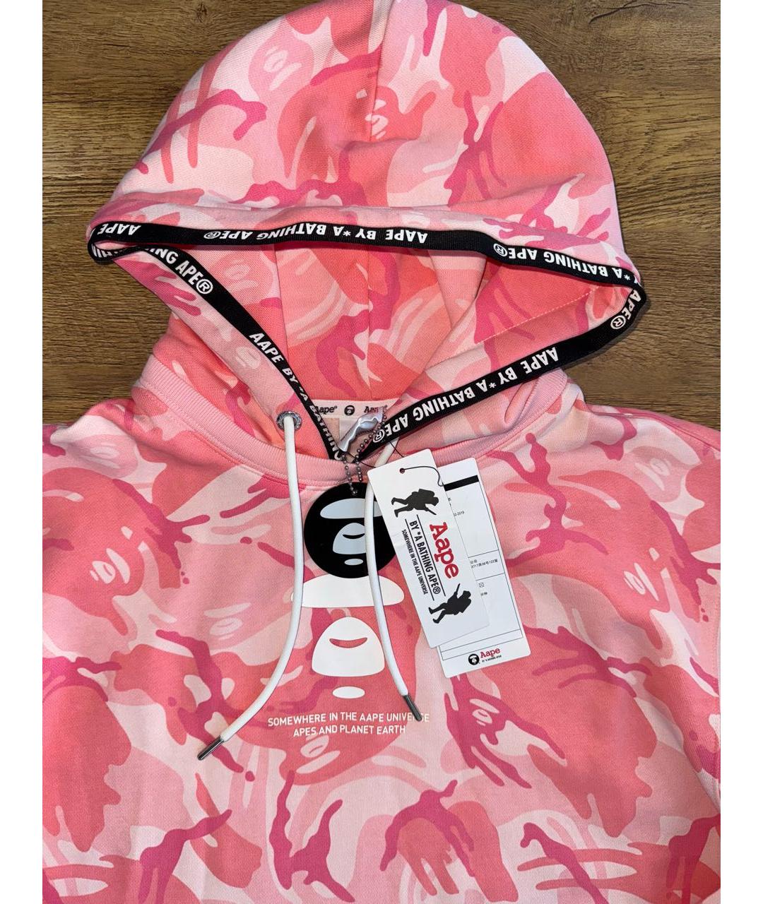 A BATHING APE Мульти хлопковое повседневное платье, фото 2