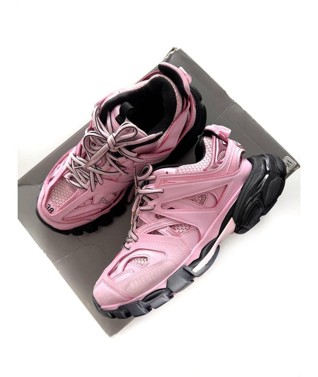 BALENCIAGA Розовые кроссовки, фото 9