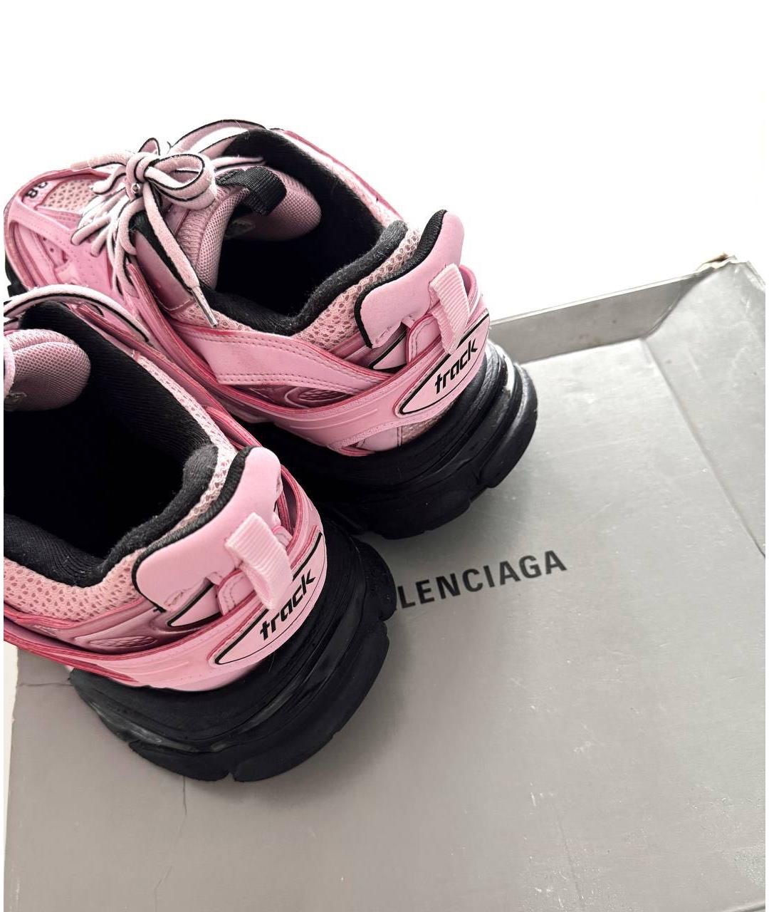 BALENCIAGA Розовые кроссовки, фото 7