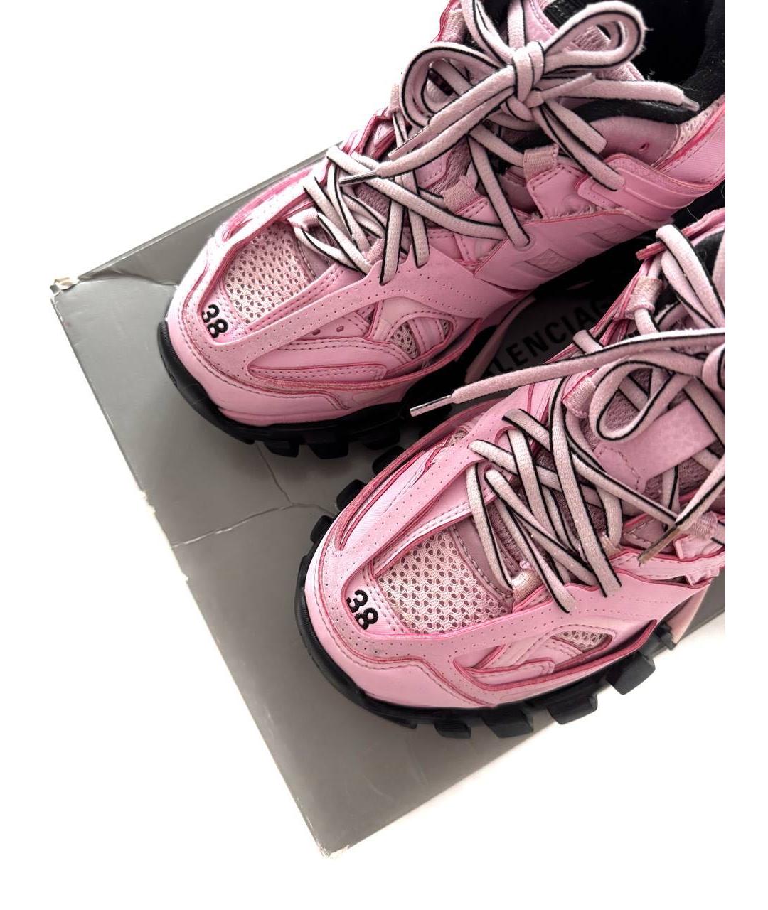 BALENCIAGA Розовые кроссовки, фото 5