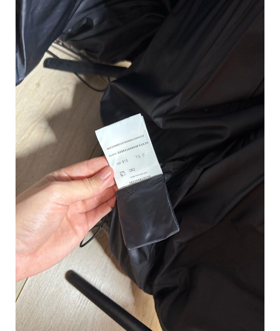 MONCLER Серебрянный пуховик, фото 3