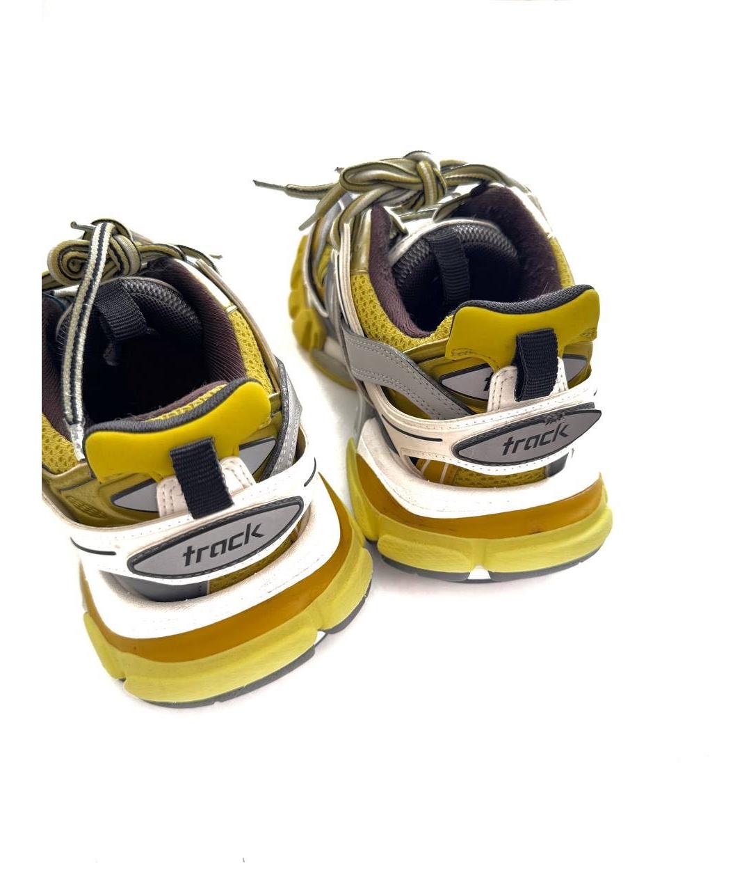 BALENCIAGA Желтые кроссовки, фото 4