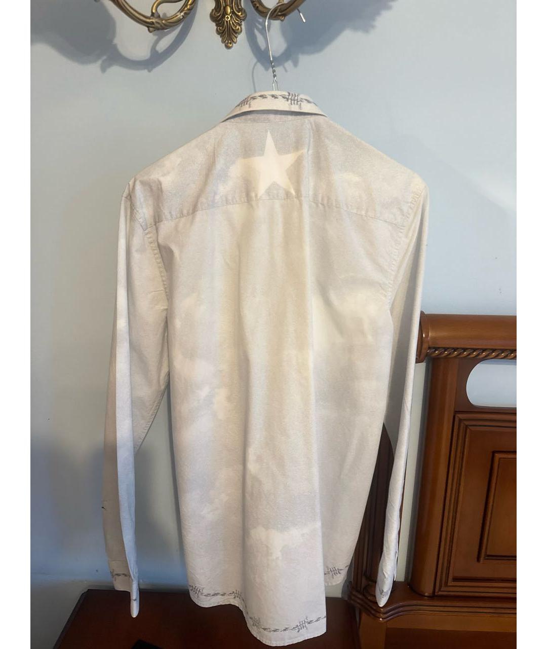 GIVENCHY Голубая хлопковая классическая рубашка, фото 3