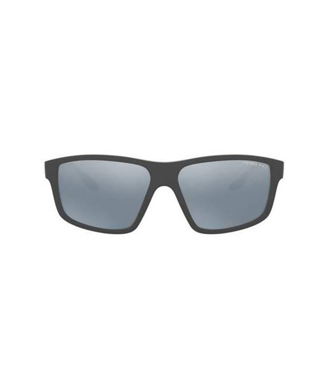 PRADA Серые пластиковые солнцезащитные очки, фото 1