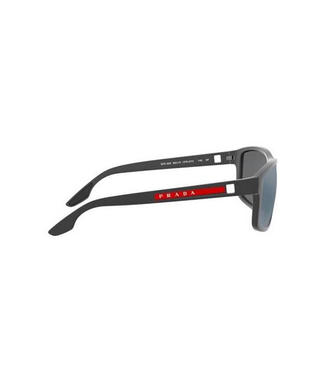 PRADA Серые пластиковые солнцезащитные очки, фото 3