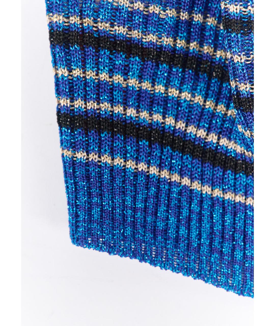 MISSONI Синяя шапка, фото 4
