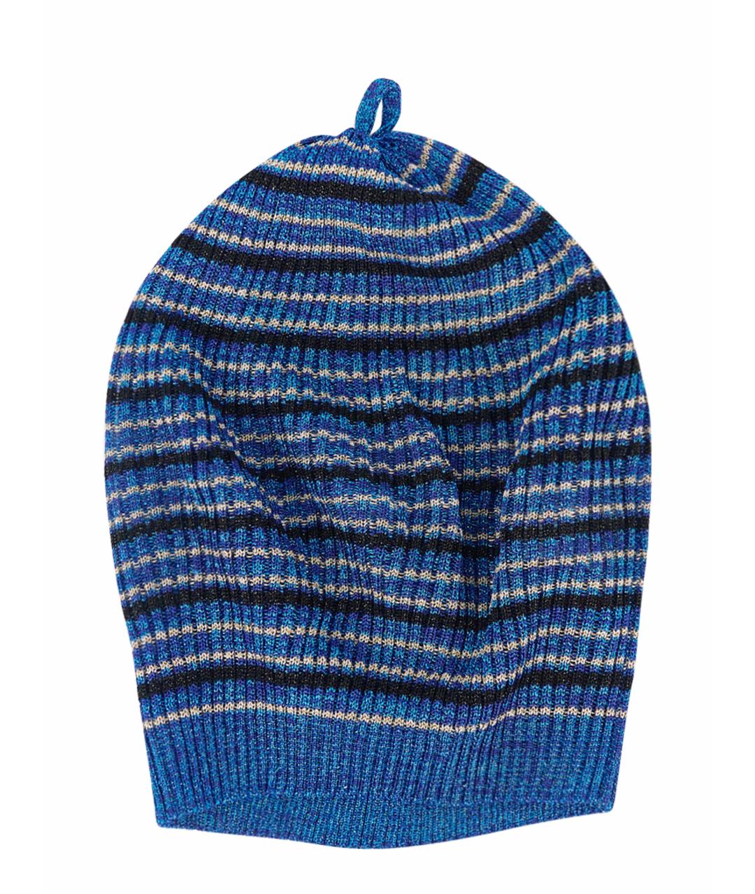 MISSONI Синяя шапка, фото 1