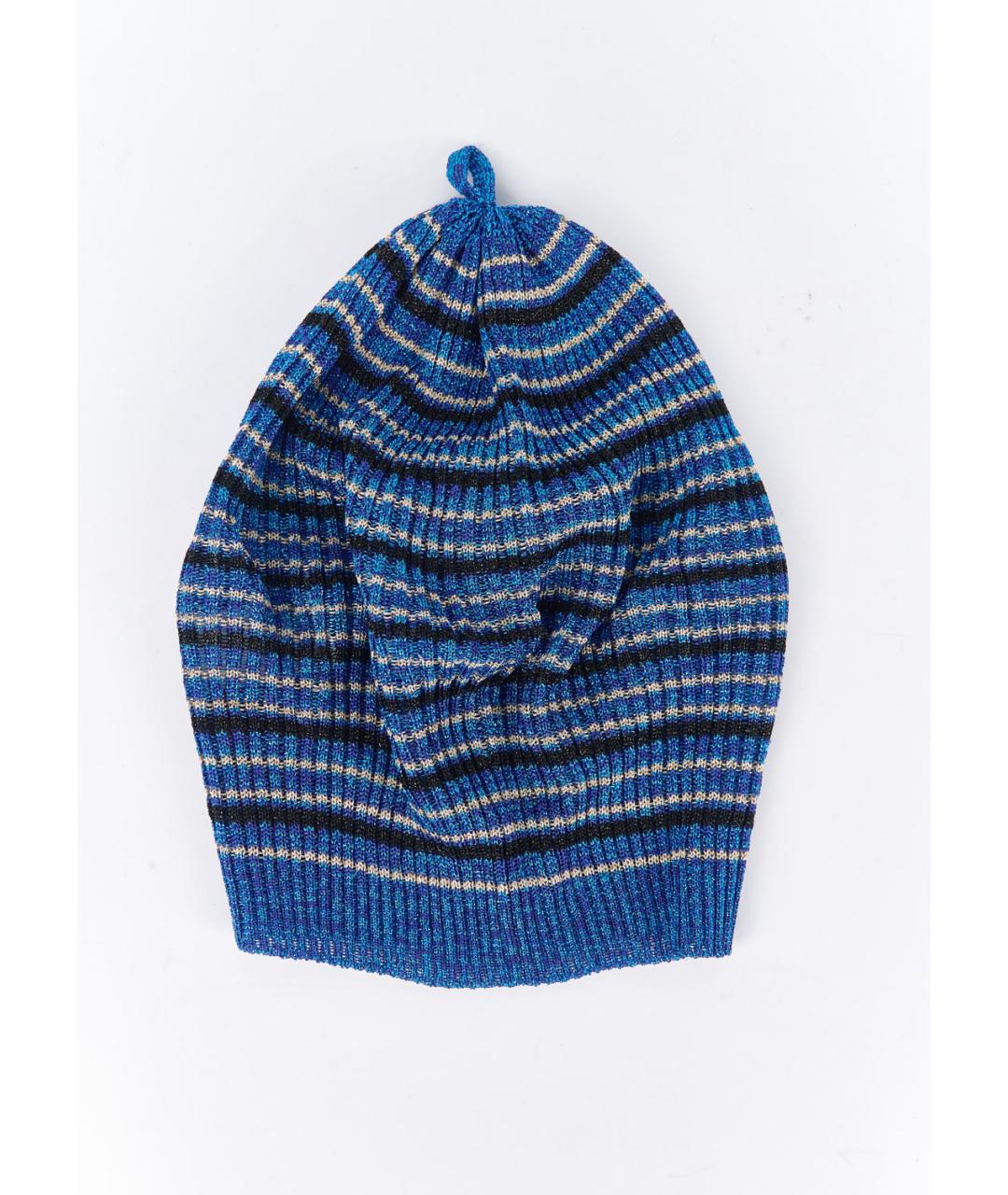 MISSONI Синяя шапка, фото 2