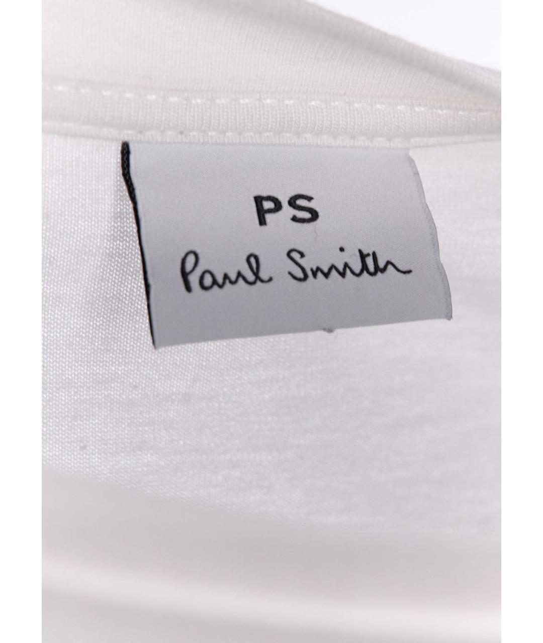 PAUL SMITH Белая футболка, фото 3