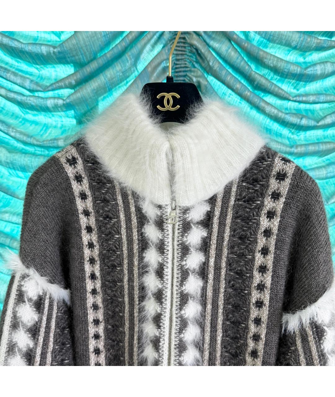 CHANEL Бежевый кардиган, фото 4