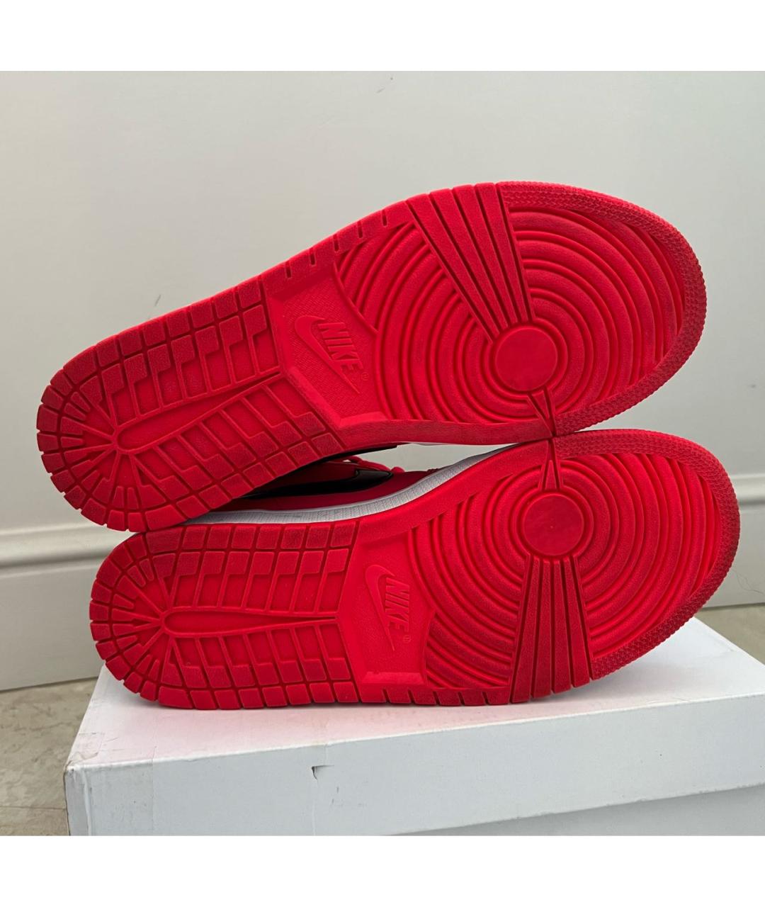 JORDAN Красные кроссовки, фото 7