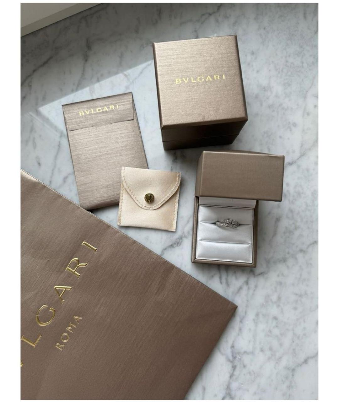 BVLGARI Кольцо из белого золота, фото 4